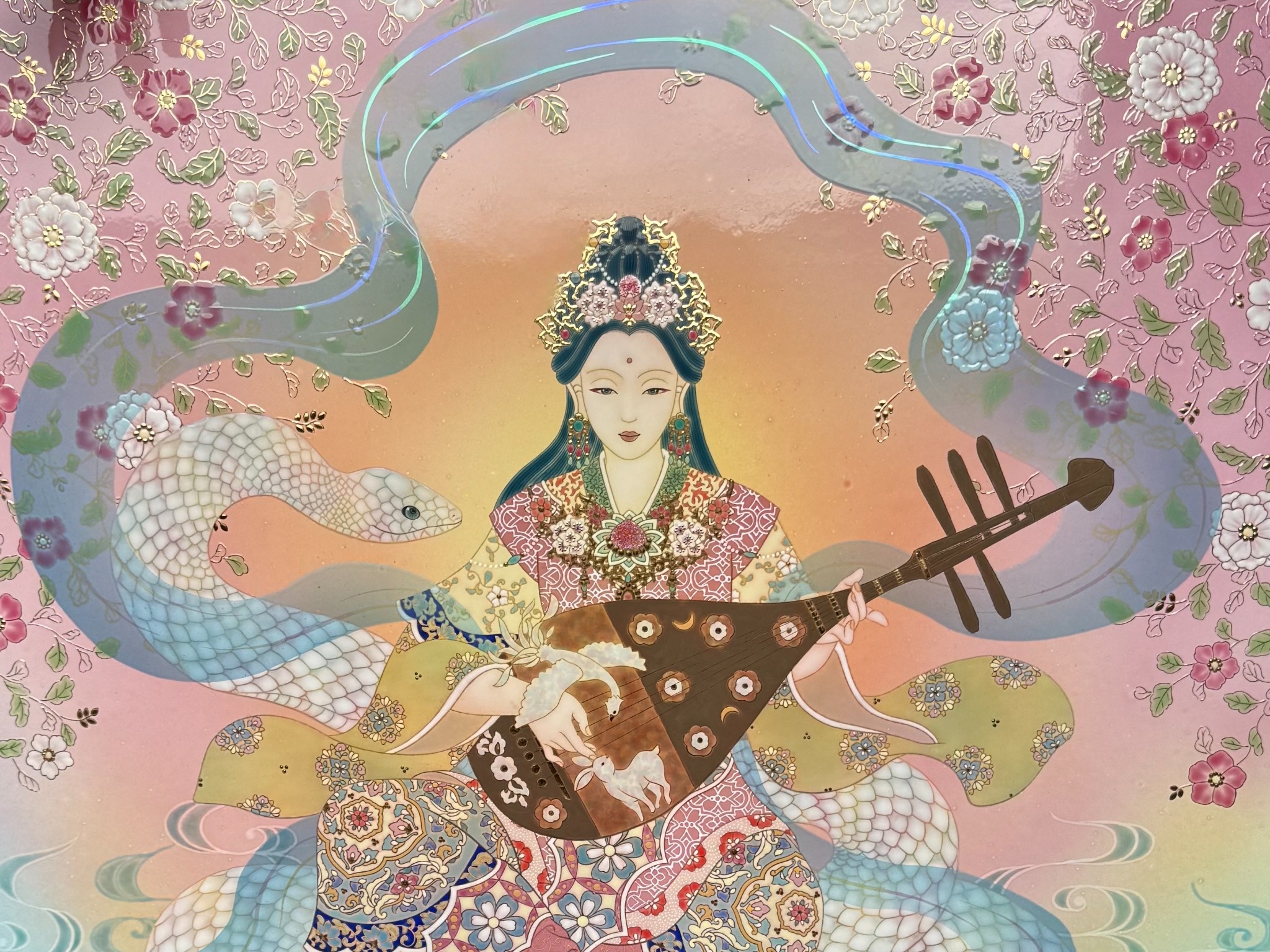 弥榮窯の焼き物絵画「陶雅」