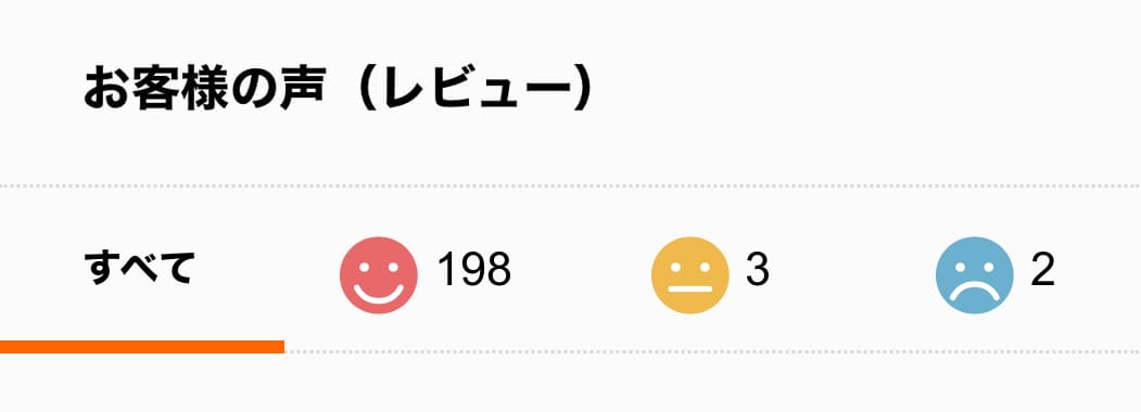 お客様レビュー