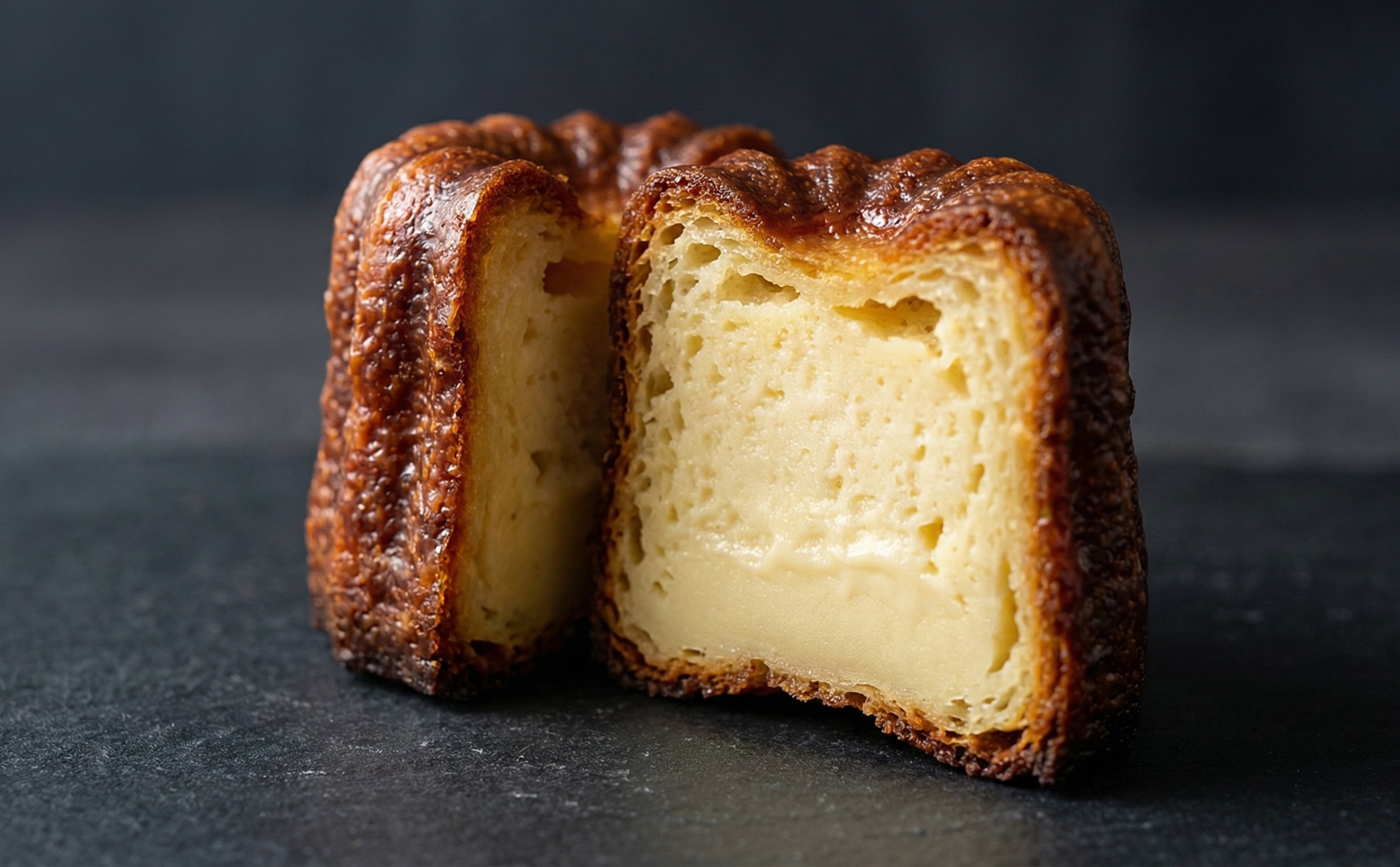 米粉カヌレ（外はカリッと中はもっちりクリーミー）