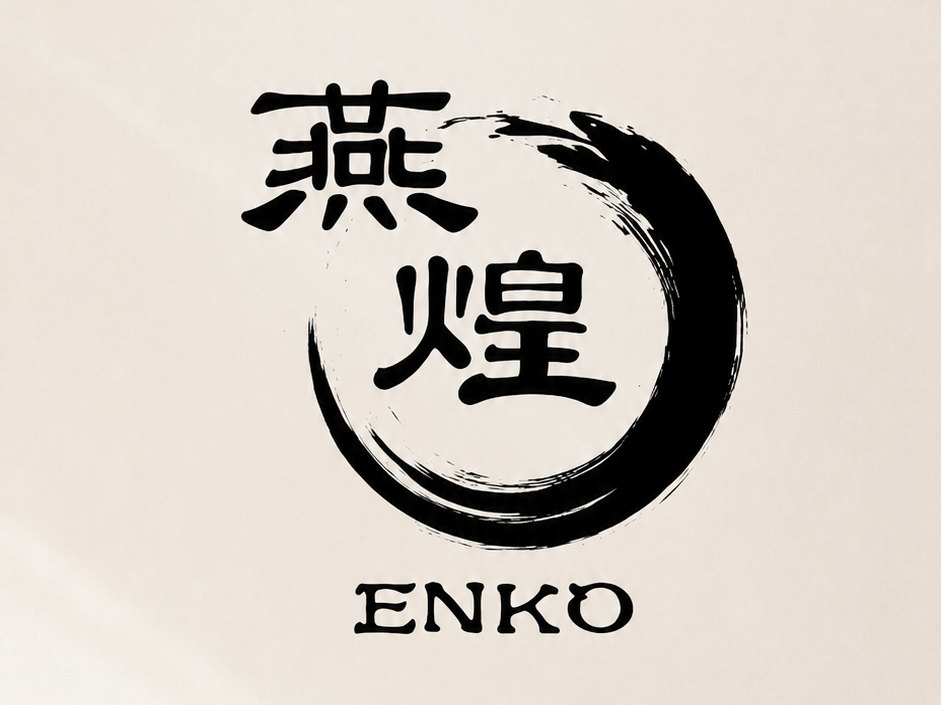燕煌 ENKO のロゴ