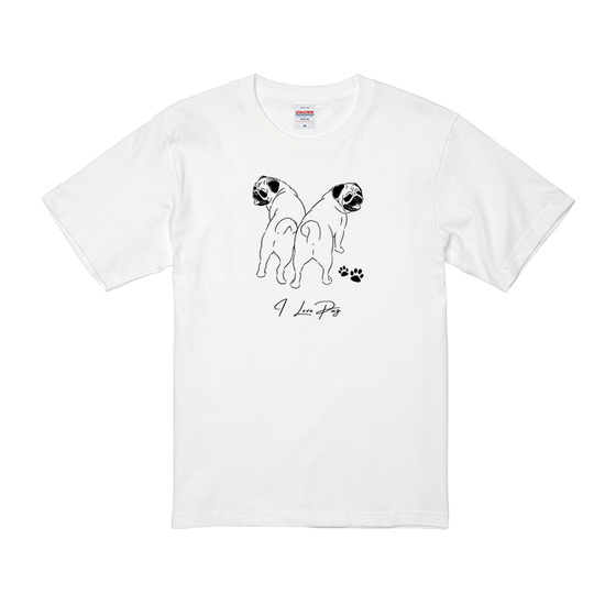 パグTシャツ パターンB