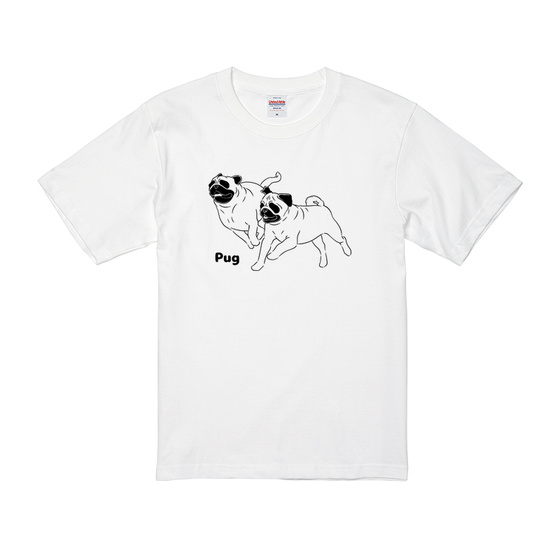 パグTシャツ パターンC