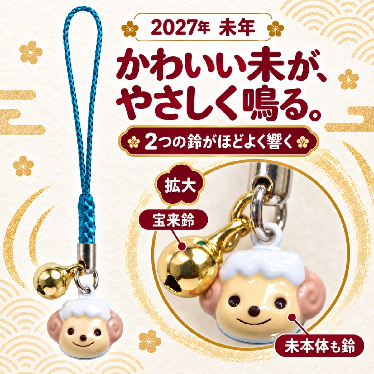 未鈴守 単品 ブルー