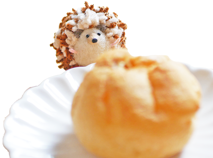 シュークリームとポンハリ