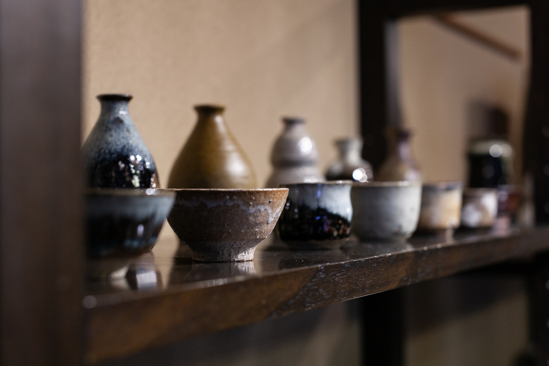 古唐津 西岡小十 絵斑唐津向付 六 | しぶや黒田陶苑