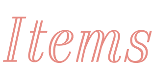 Items