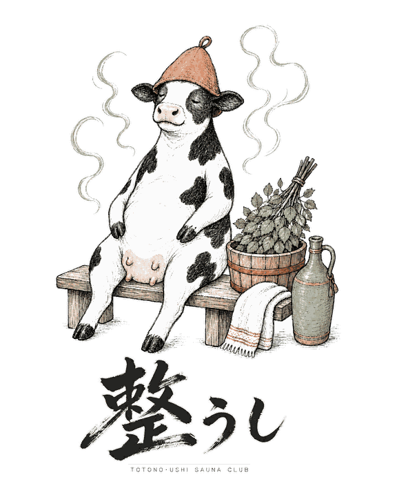 整うしのTシャツの絵柄
