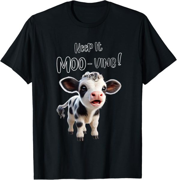 Keep it MOOvingのTシャツ