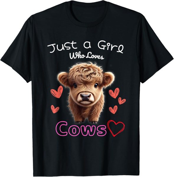Cow Loves（ハイランド牛）のTシャツ