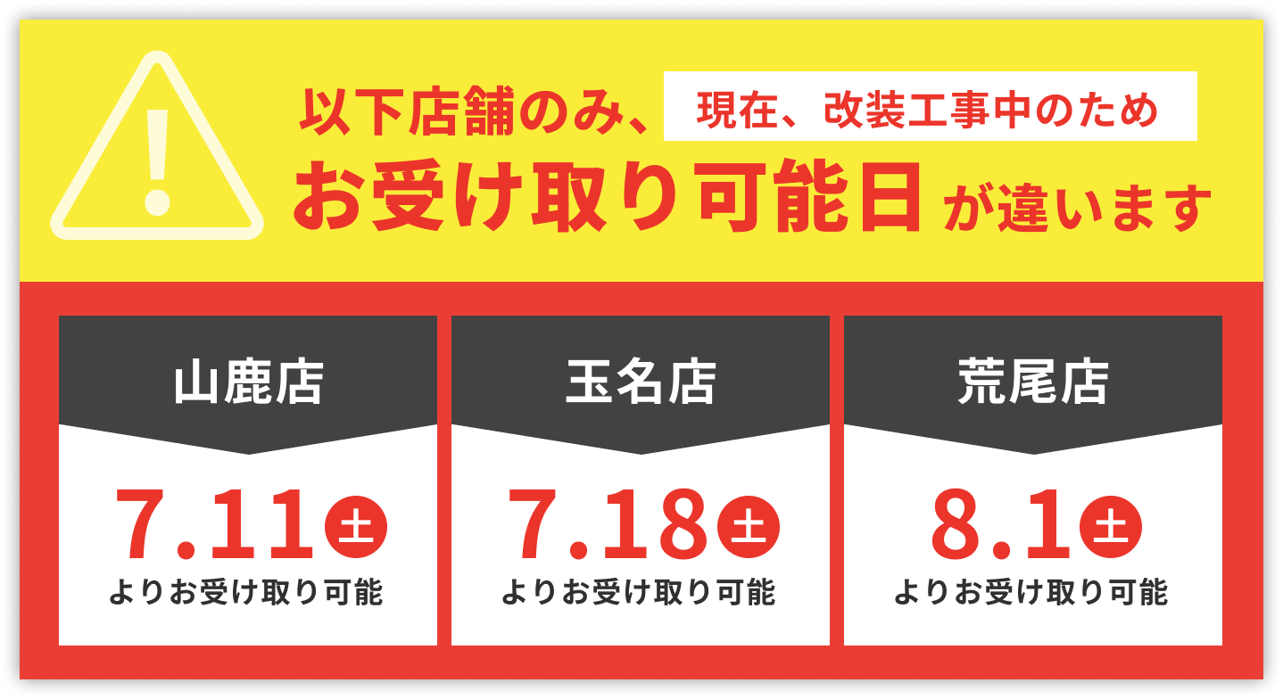 受け取り可能日