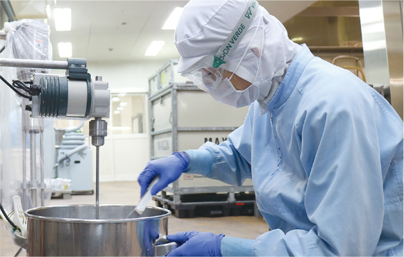 肌への優しさを追及