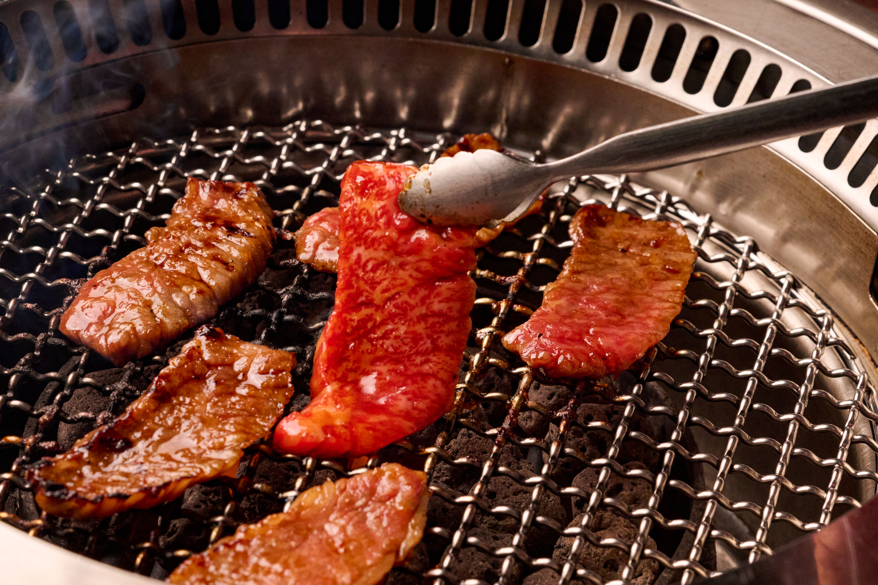 店内で焼く