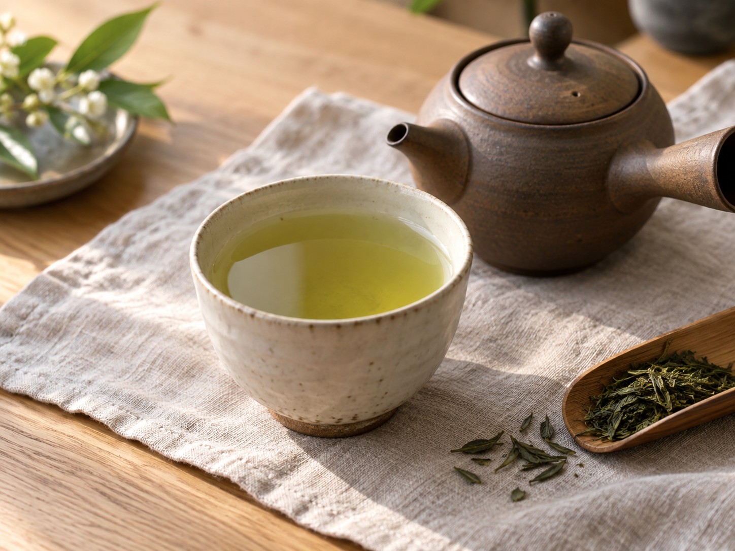 毎日のお茶のお茶時間のイメージ