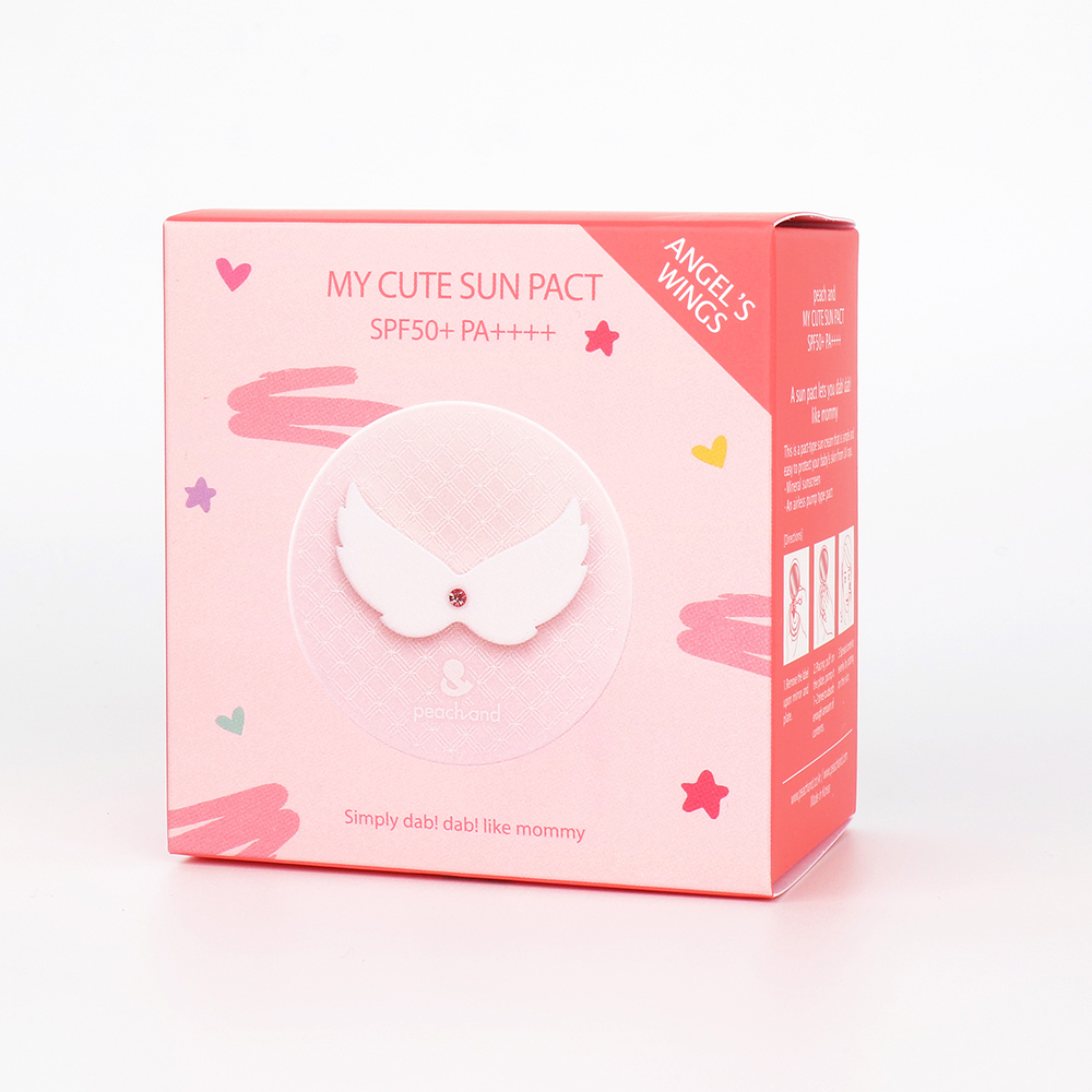 UVパクト SPF50+ PA+++ Peachand (※対象年齢：生後6カ月~)