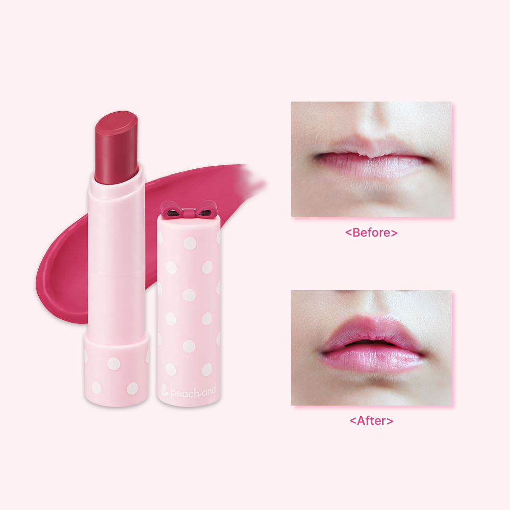 リップカラーバーム【ピンク】 Peachand (※対象年齢：2歳~)