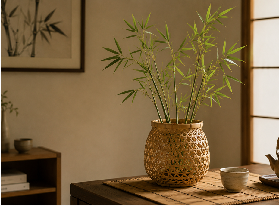Bamboo bowls