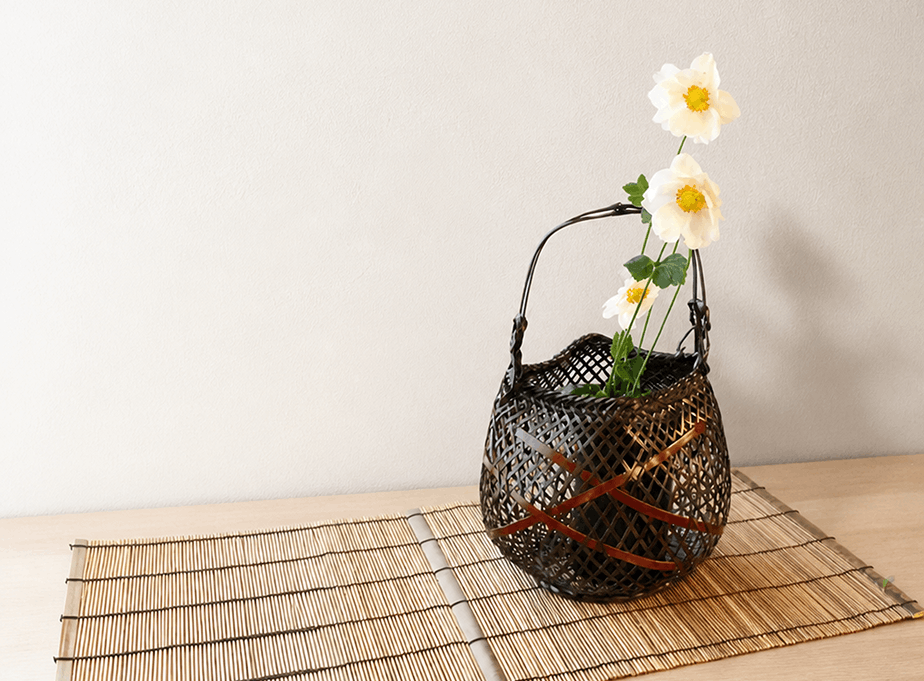 Interior bamboo lamp