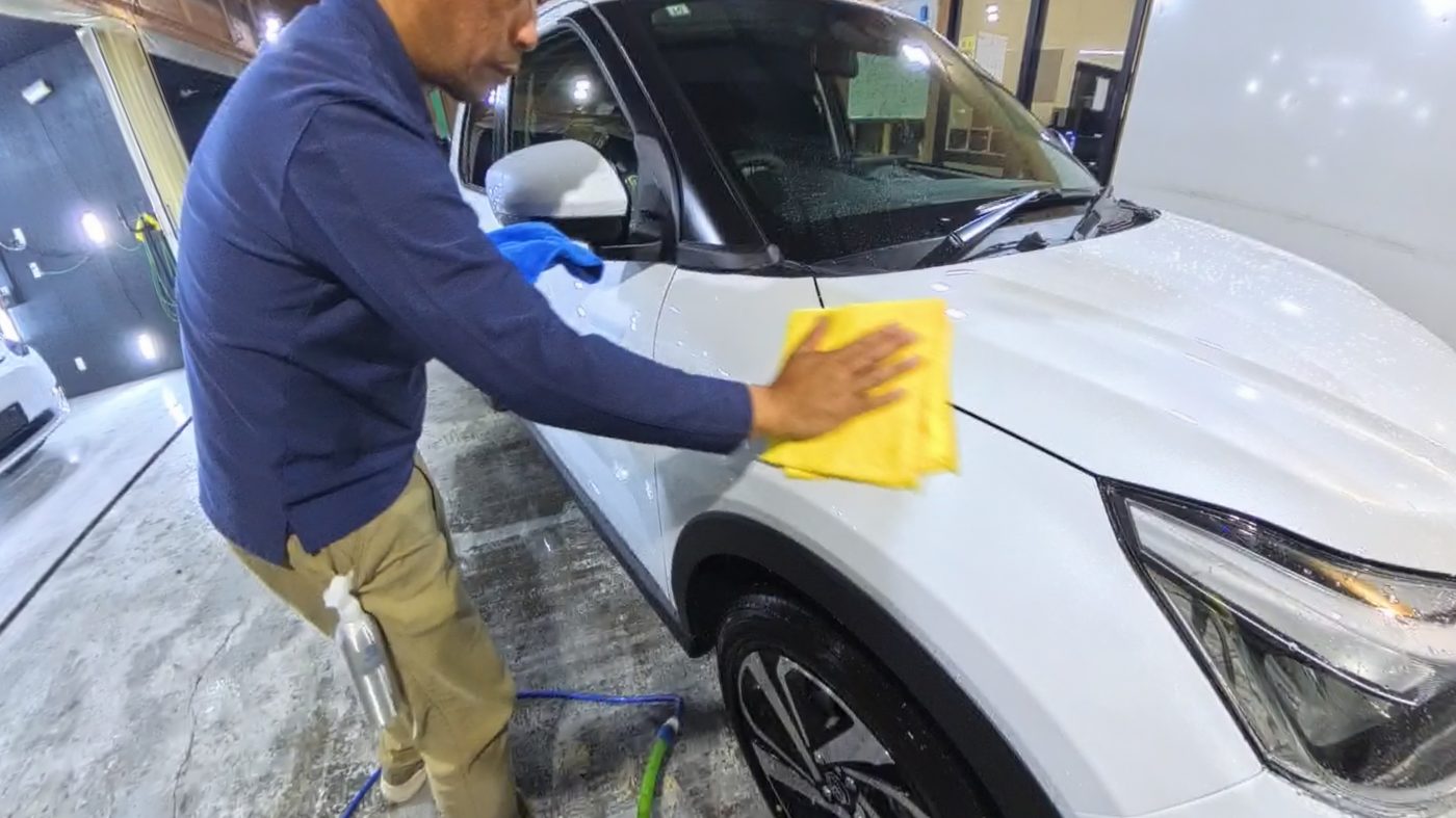 手順4 拭き取り